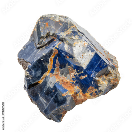 Dumortierite Stone with Striking Blue Hue photo