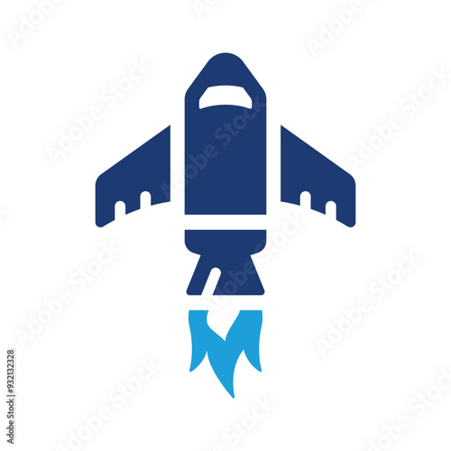 Rocket launch icon