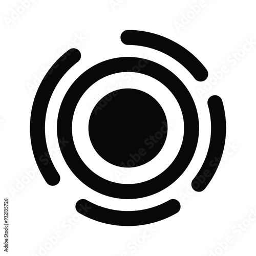 Black hole icon