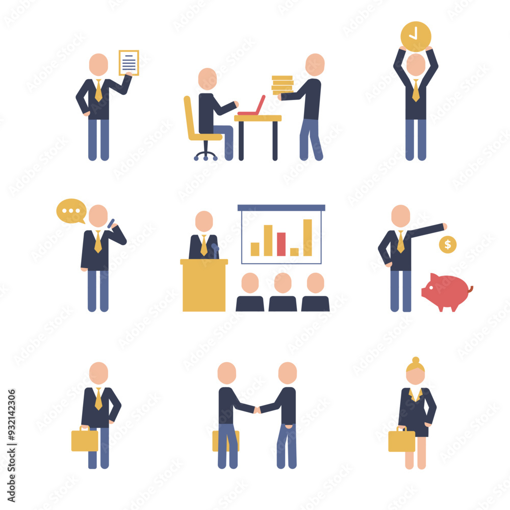 Simple teamwork icons set. Universal teamwork icon to use for web and mobile UI, set of basic teamwork elements. Corporate pictogram concept. Simple teamwork icons set. Universal teamwork icon to use for web and mobile UI, set of basic teamwork elements. Corporate pictogram concept.