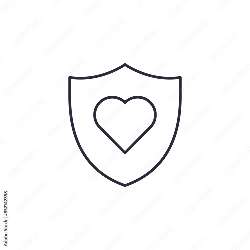 Life Insurance icon vector illustration. Life Insurance symbol isolated on white background Life Insurance icon vector illustration. Life Insurance symbol isolated on white background