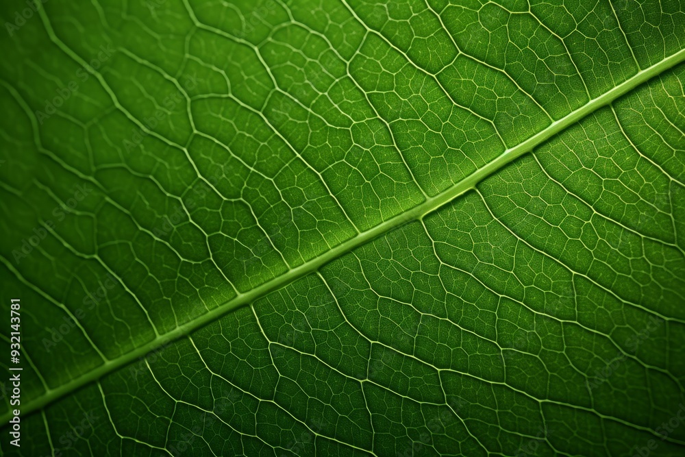 Close Up Macro Photography of Green Leaf Texture Close Up Macro Photography of Green Leaf Texture
