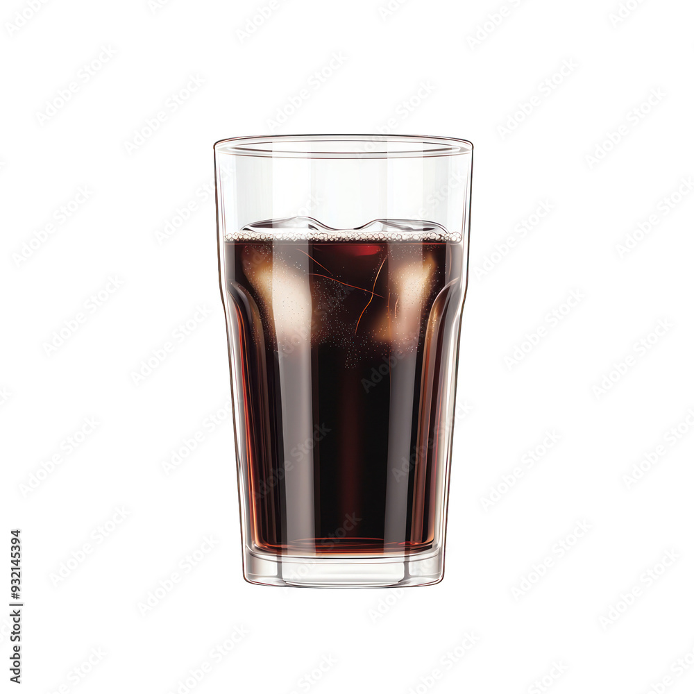 Refreshing cold drink in a clear glass, perfect for a hot day or a special occasion. transparent background Refreshing cold drink in a clear glass, perfect for a hot day or a special occasion. transparent background