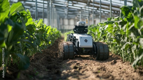 Autonomous Robot Working in a Greenhouse