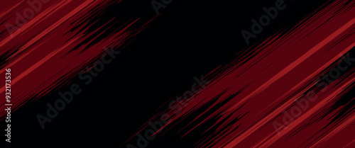 abstract red and black are light pattern with the gradient is the with floor wall metal texture soft tech diagonal background black dark sleek clean modern.