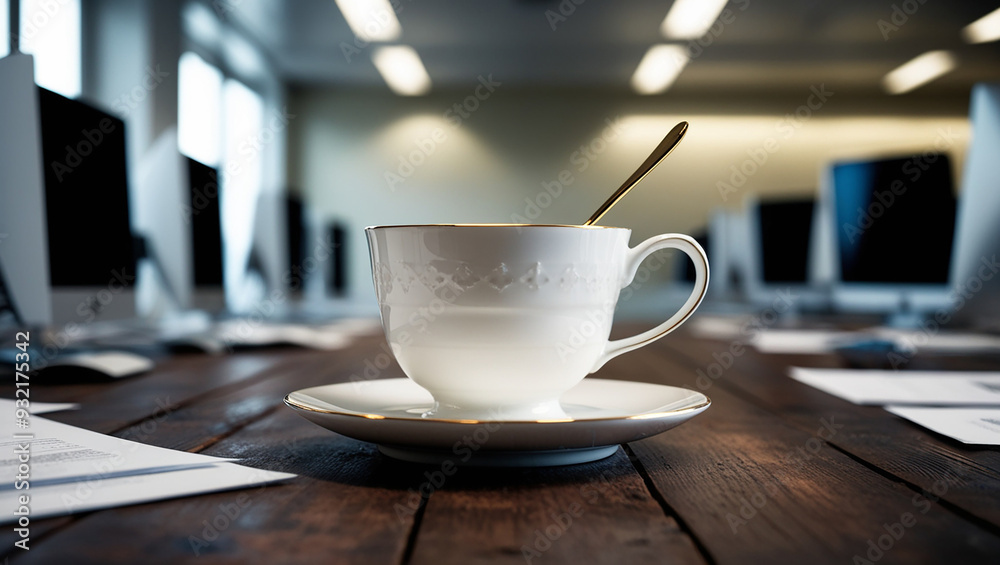 Obraz premium Cup of Hot Tea 