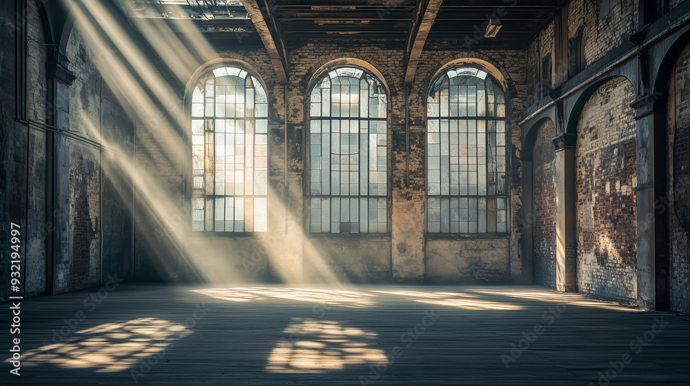 Fototapeta premium old abandoned building