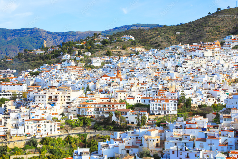 Beautiful Cómpeta near Malaga in Andalusia, Spain Beautiful Cómpeta near Malaga in Andalusia, Spain