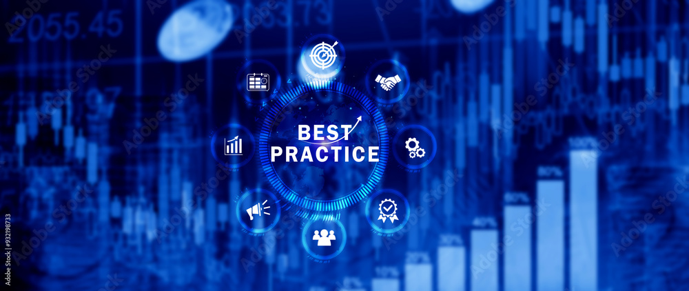 Best Practice concept, Business, Technology, Internet and network concept, Best practice, Manager, coach, leadership, plan to apply best practice method. Best Practice concept, Business, Technology, Internet and network concept, Best practice, Manager, coach, leadership, plan to apply best practice method.