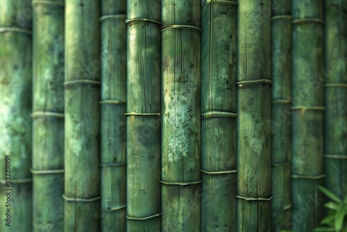 Bamboo stems background