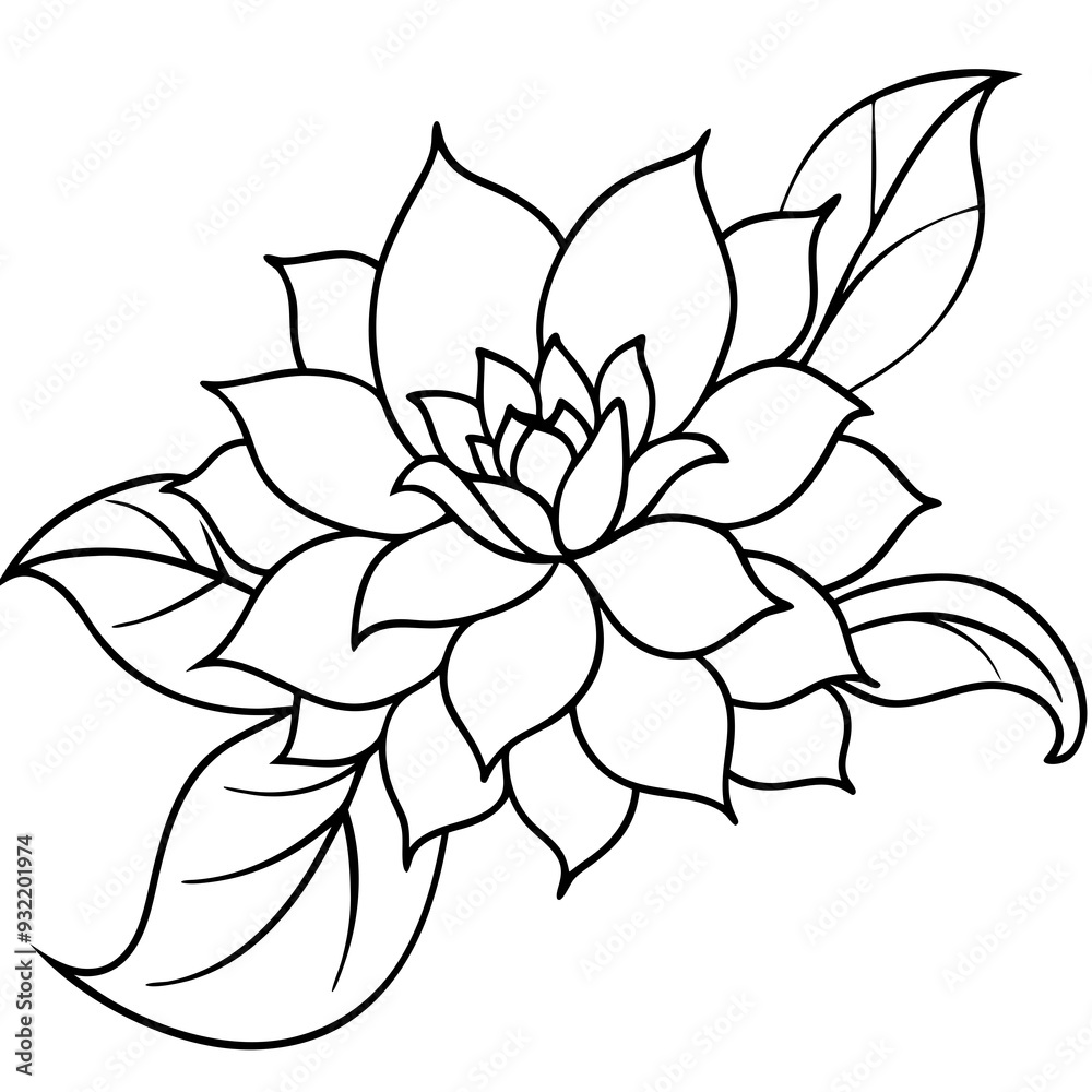illustration of a flower illustration of a flower
