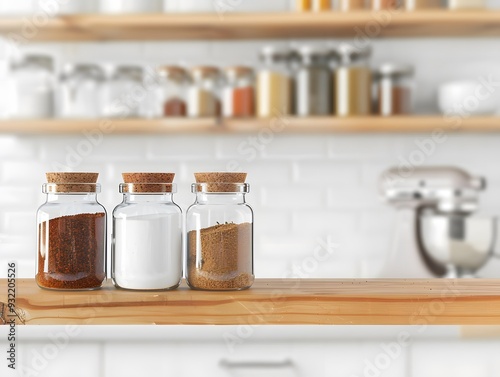 spices in glass jars