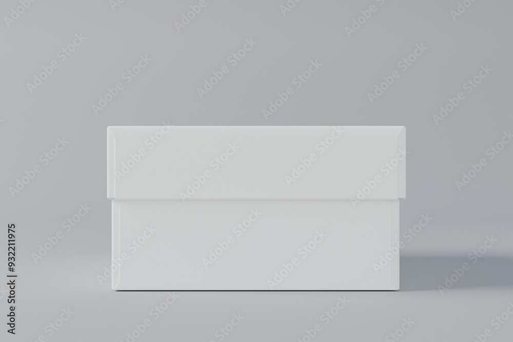 Packaging Box Mockup clean design white background Packaging Box Mockup clean design white background