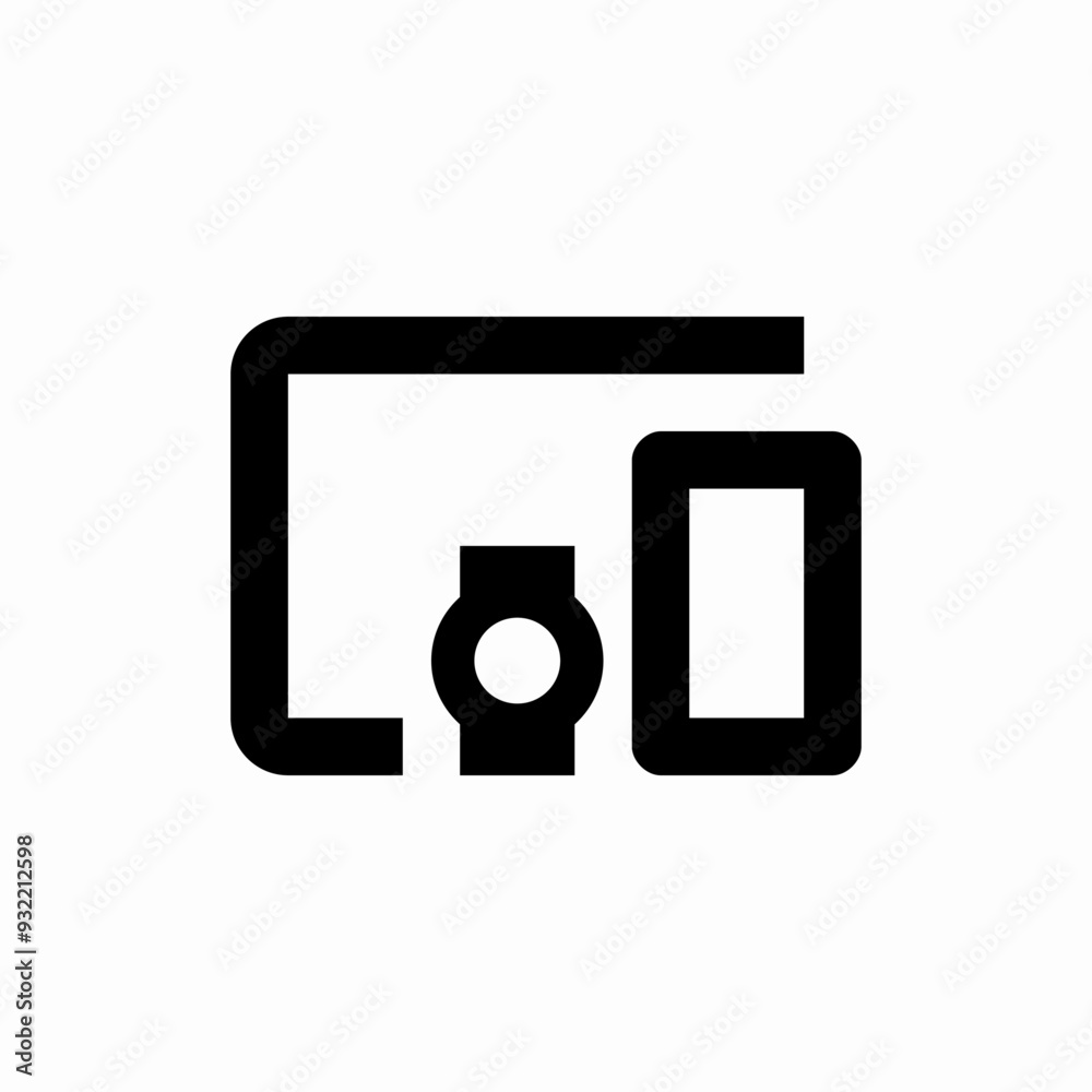 phone tablet smart watch gadgets icon phone tablet smart watch gadgets icon