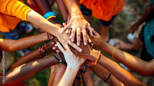 Diverse groups, people of different ethnicities, genders, ages, and inclusive representations, 4k, realism.