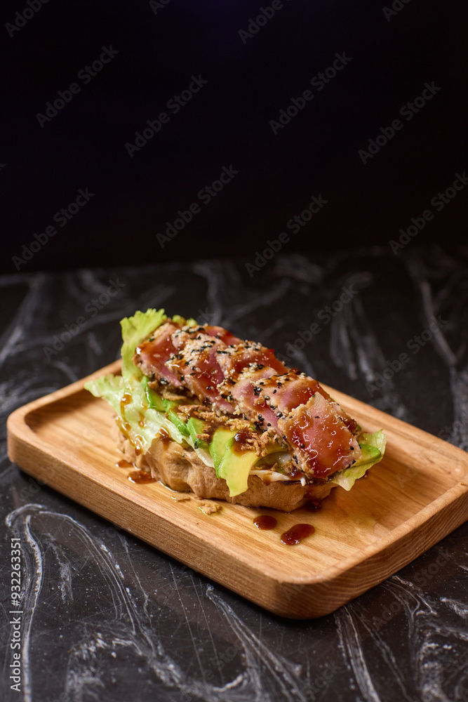 Enjoy a Delicious Lettuce Wrap with Tasty Toppings and Sauce, Perfect for Any Meal Enjoy a Delicious Lettuce Wrap with Tasty Toppings and Sauce, Perfect for Any Meal