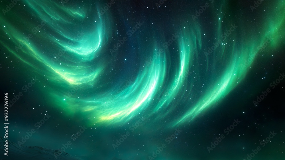 Radiant northern lights filling the sky with aurora borealis beauty wallpaper Radiant northern lights filling the sky with aurora borealis beauty wallpaper