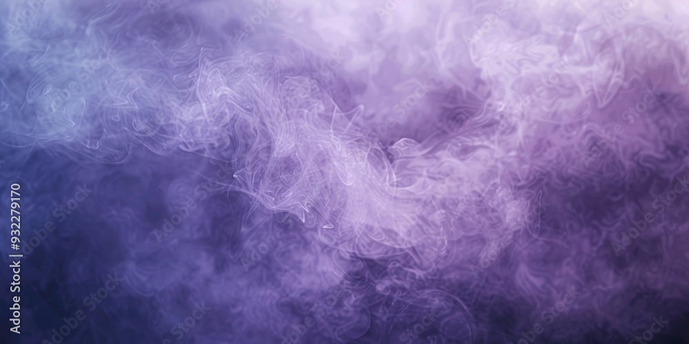 Obraz premium Enigmatic fog and enchanting vapor ambiance featuring a striking atmosphere and layered clouds for supernatural and horror-inspired creations.