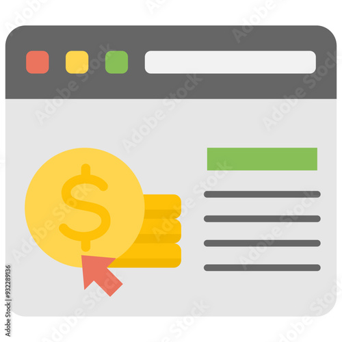 Cost Per Click Icon