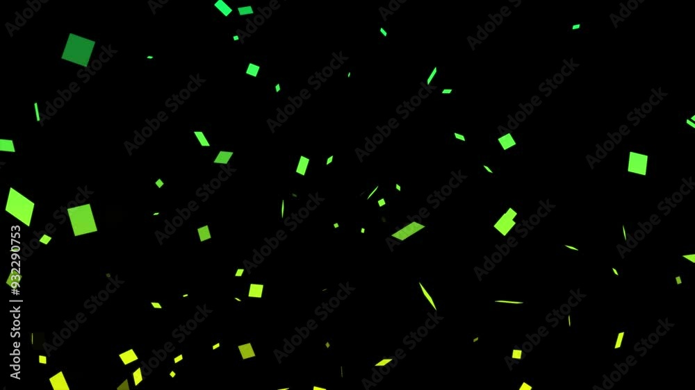 Green yellow quad polygon particle background Green yellow quad polygon particle background