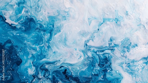 Wallpaper Mural a close up of a blue and white background Torontodigital.ca