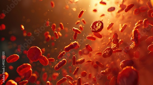 Fragmented red blood cells, known as schistocytes, are associated with conditions such as disseminated intravascular coagulation, hemolytic uremic syndrome, and other types of hemolytic disorders.