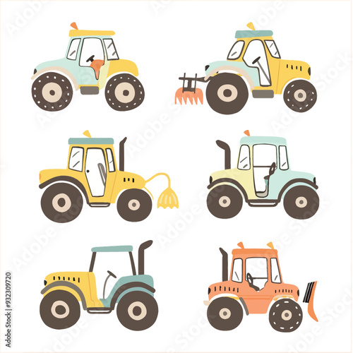 Vector Plow simple and minimalist