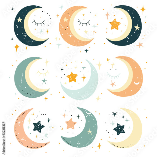Vector Crescent simple and minimal
