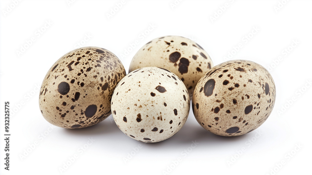 quail eggs isolated on white background quail eggs isolated on white background