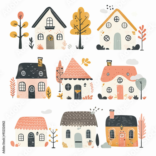 Vector Ranch House simple and mini