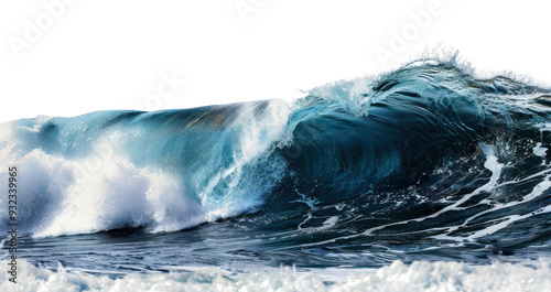 Fototapeta Naklejka Na Ścianę i Meble -  PNG  Powerful ocean wave crashing