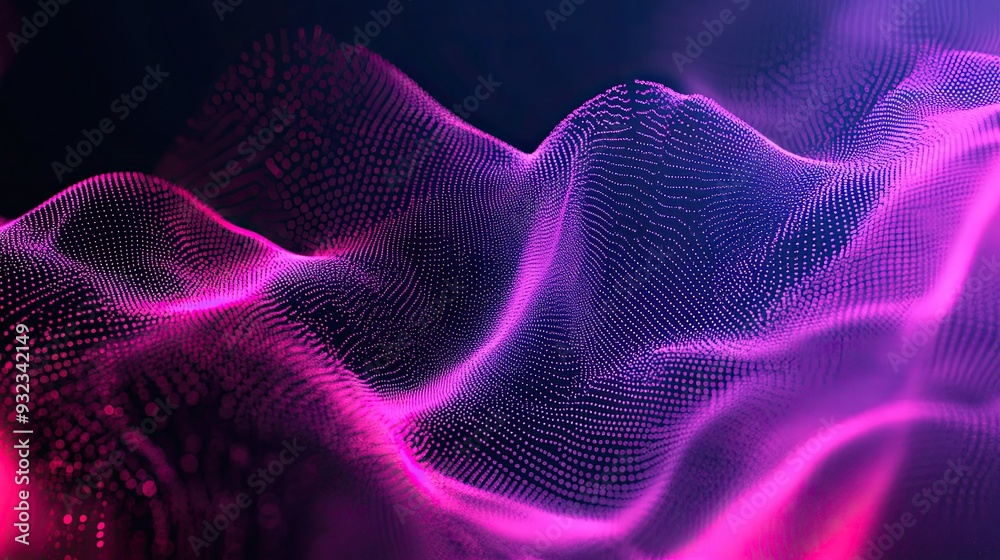 Abstract electronic surge of particles background Abstract electronic surge of particles background