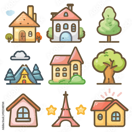 Vector View Icon simple and minima