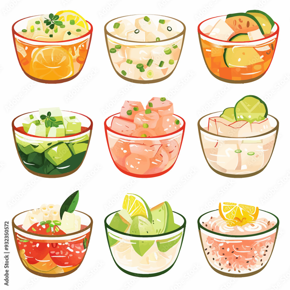 Vector Ceviche simple and minimali Vector Ceviche simple and minimali