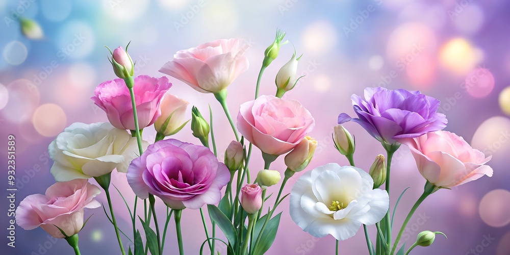 Fototapeta premium bouquet of tulips