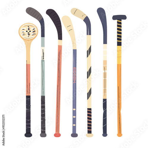 Vector Hockey Stick simple and min