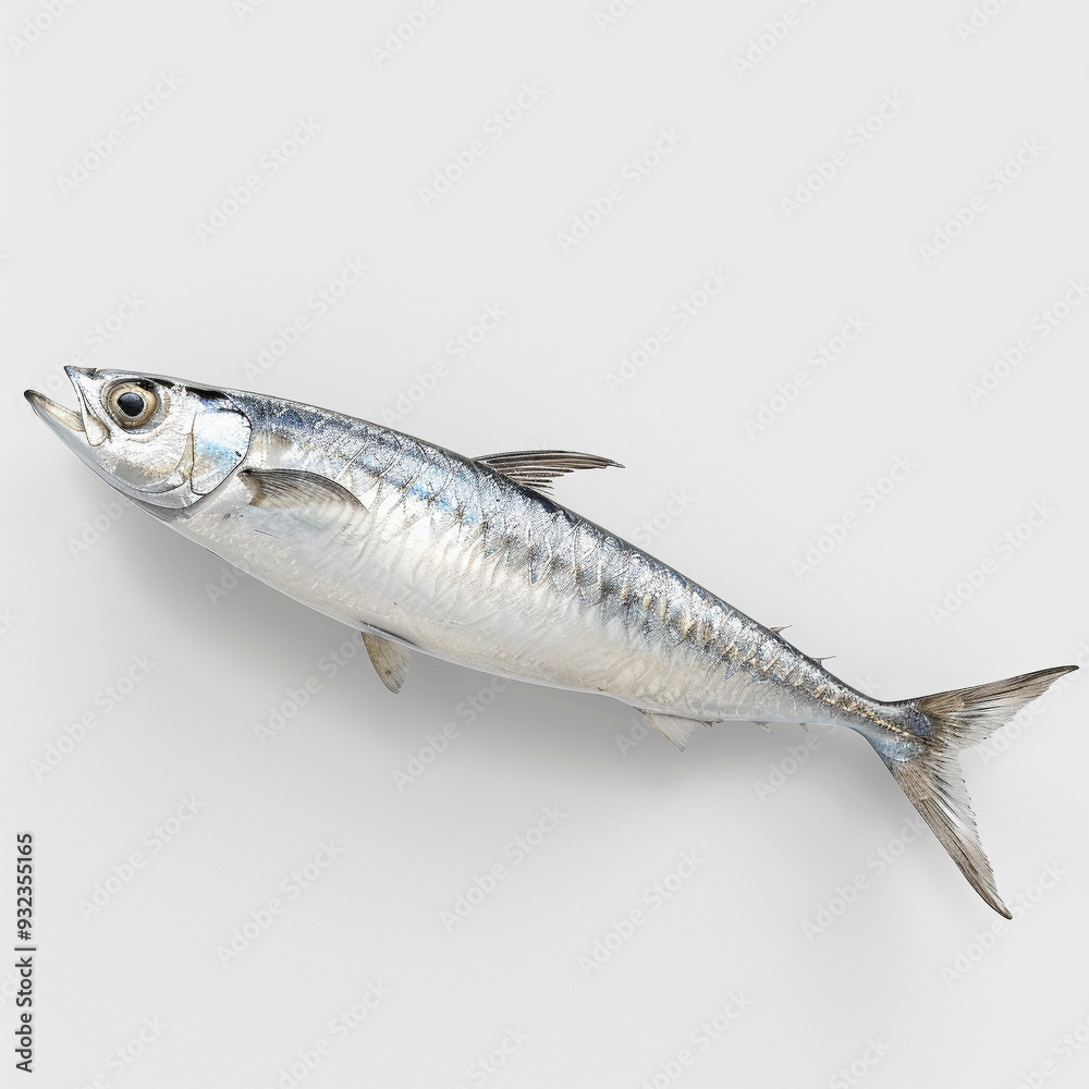 fish mackerel seafood ocean fresh silver scale fin aquatic animal water marine life finfish sea catch isolated single fish white background close-up healthy raw food fish mackerel seafood ocean fresh silver scale fin aquatic animal water marine life finfish sea catch isolated single fish white background close-up healthy raw food