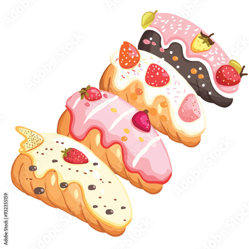 Vector Cannoli simple and minimali