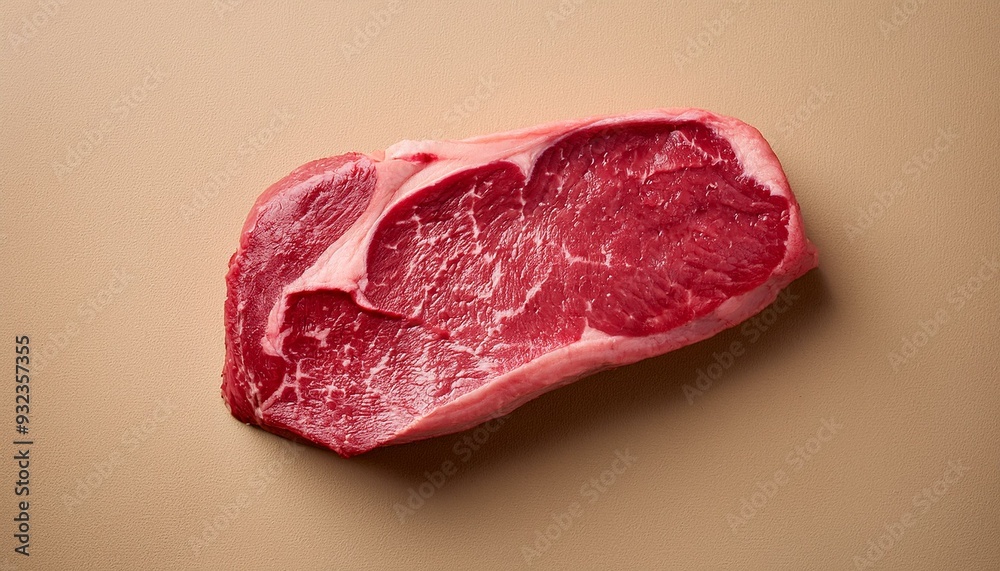 raw beef steak
