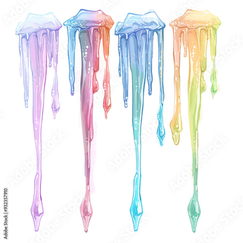 Vector Icicle simple and minimalis