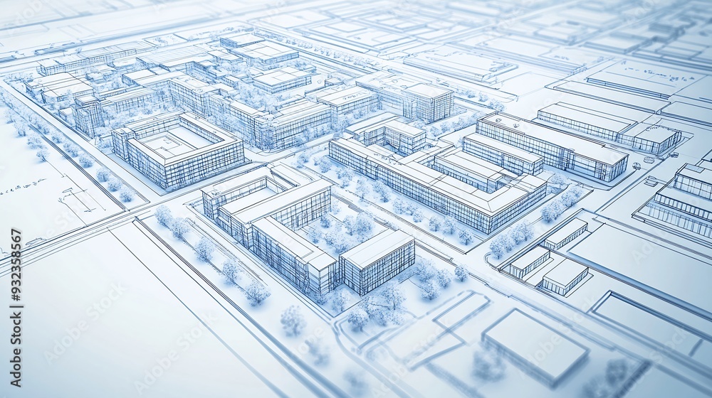 Detailed architectural blueprint for mixeduse development projects focusing on residential commercial and recreational spaces with clear organized annotations Detailed architectural blueprint for mixeduse development projects focusing on residential commercial and recreational spaces with clear organized annotations