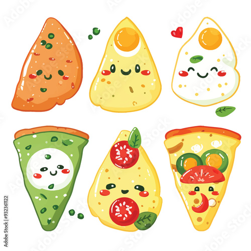 Vector Omelet simple and minimalis