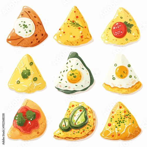 Vector Omelet simple and minimalis