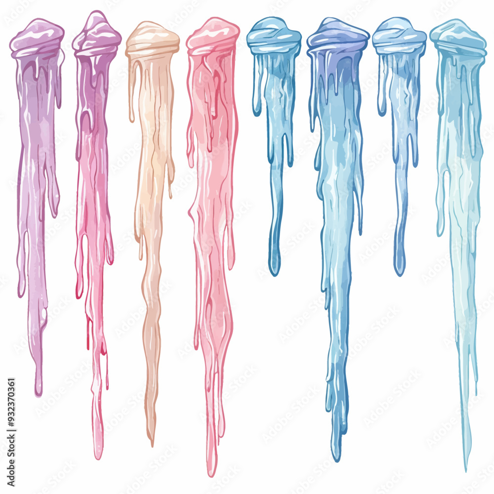 Vector Icicle simple and minimalis Vector Icicle simple and minimalis