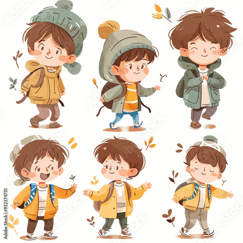 Vector Boy Taking simple and minim