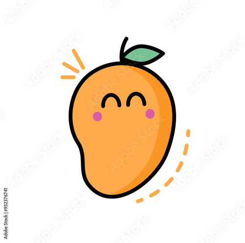 mango cute smiling