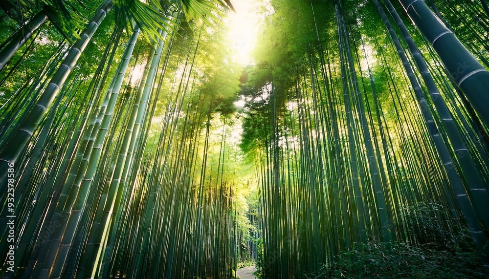 Japanese bamboo grove Japanese bamboo grove
