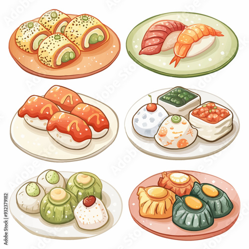 Vector Tempura simple and minimali