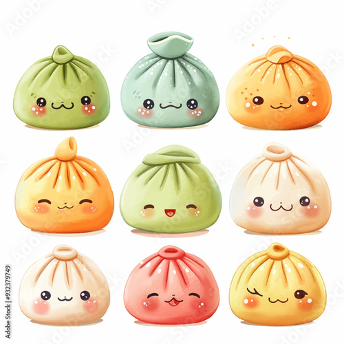 Vector Dumpling simple and minimal