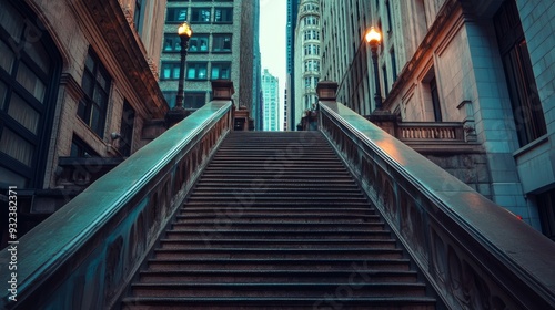Enormous stairs, Chicago